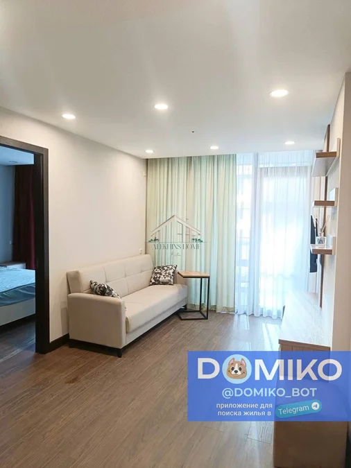 1+1 комнатная квартира, 50 м²