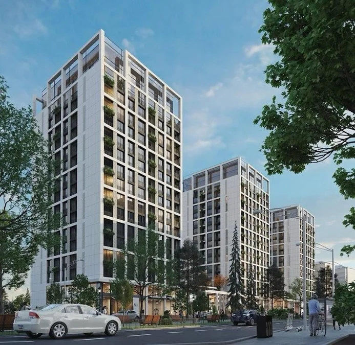Grand Oasis Towers: 3-комнатная, 73,8 м²