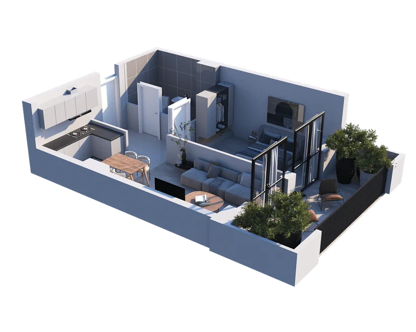 2 room flat for sale. Nadzaladevi