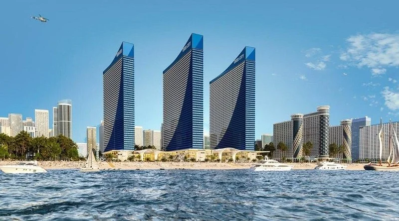 Апартамент с отдельной спальней в Orbi City (блок С)