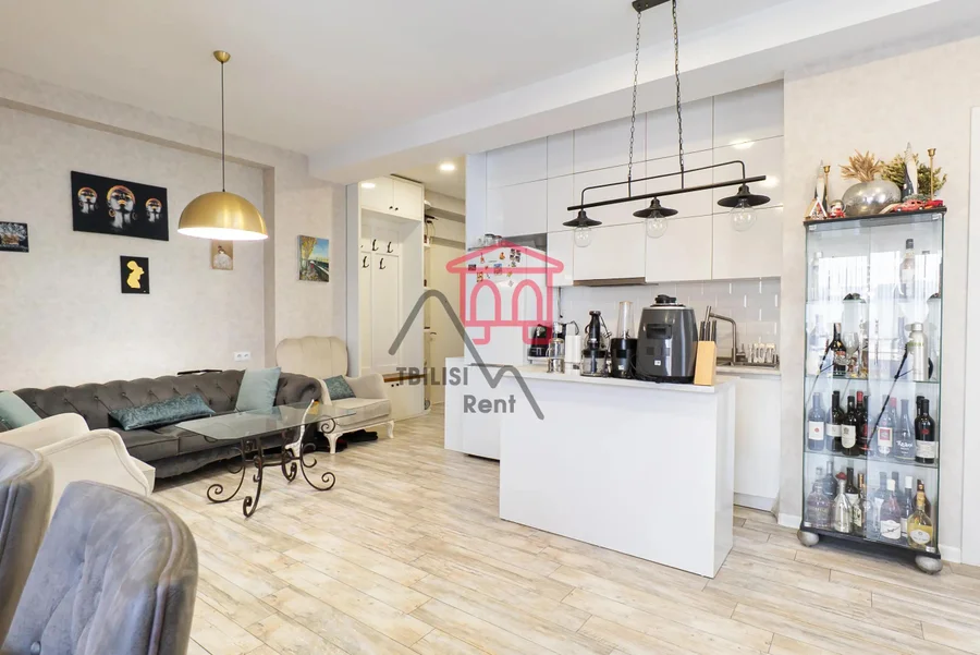 3-комнатная квартира в Сабуртало, 75 м², $140000