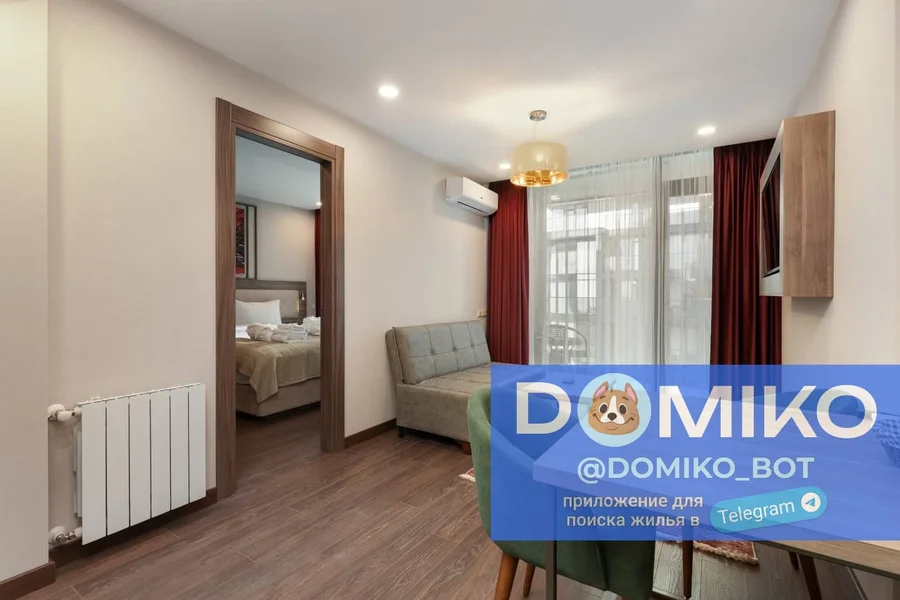 1+1 комнатная квартира, 45 м²