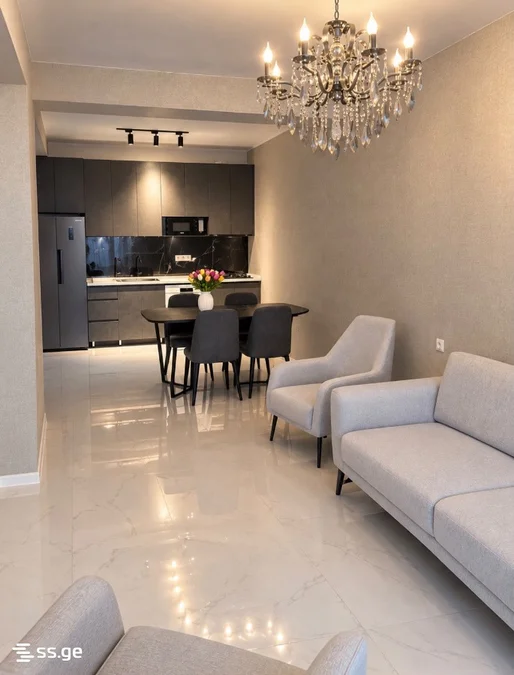 3 room Flat Daily rent. Gldani