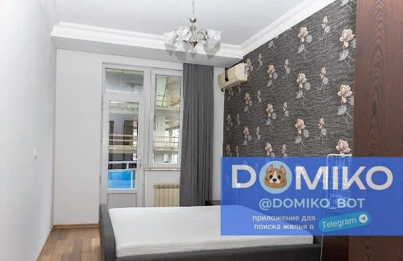 1+1 room, 90 m² apartment