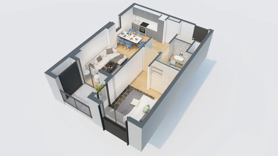 2 room flat for sale. Varketili