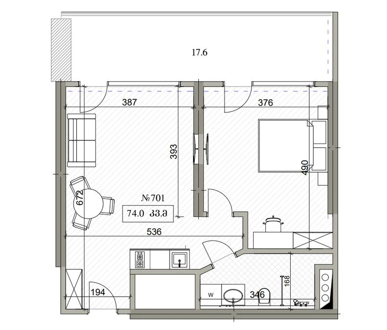 Студия на Marina Club ლეხ და მარია კაჩინსკების ქუჩა 17/19 Airport District