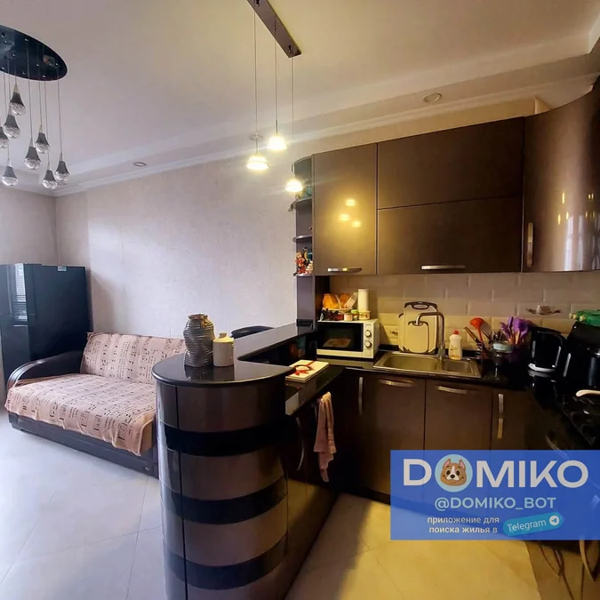 1+1 комнатная квартира, 45 м²