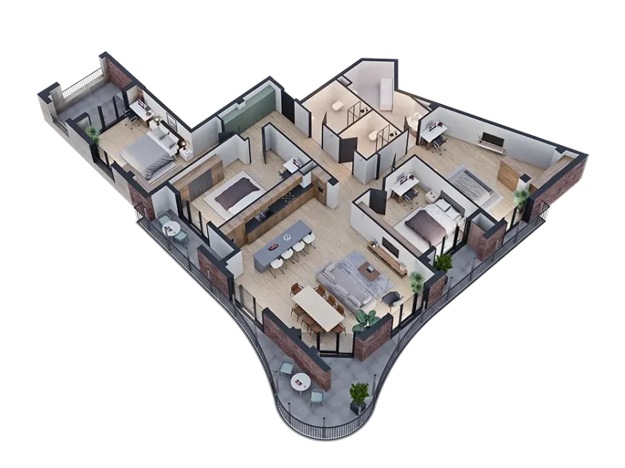 5-комнатная квартира. Авлабари