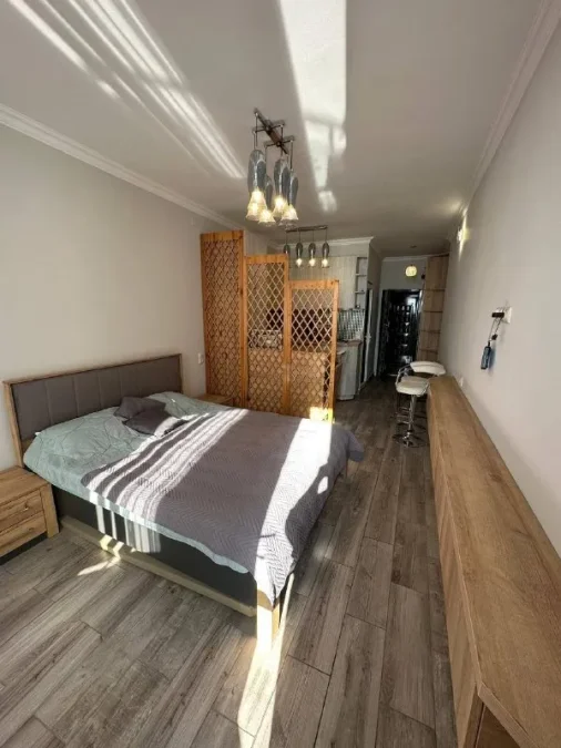 Студия с видом на море, $400