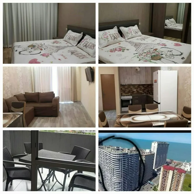 2-комнатная квартира рядом с аквапарком, $80/сутки