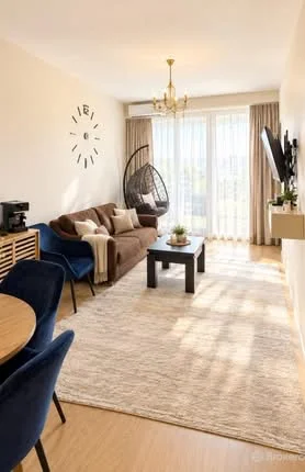 Двухкомнатная квартира, 70м², $650