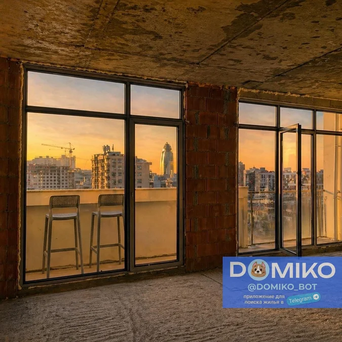 Квартира 1+1, 47,1 м²