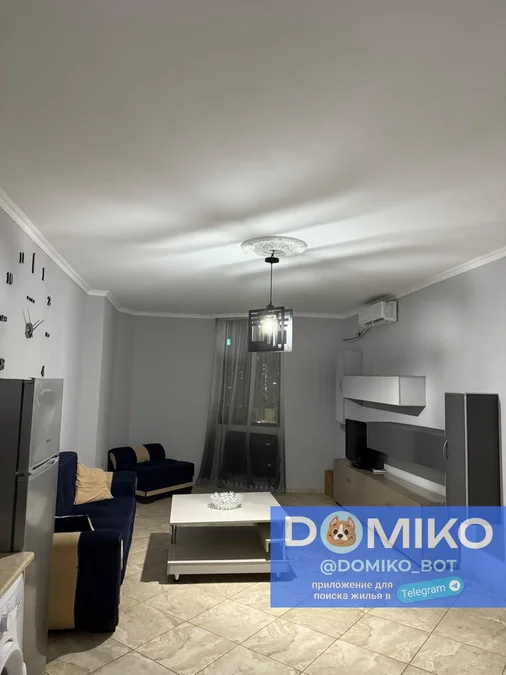 1+1 комнатная квартира, 58 м² в Батуми