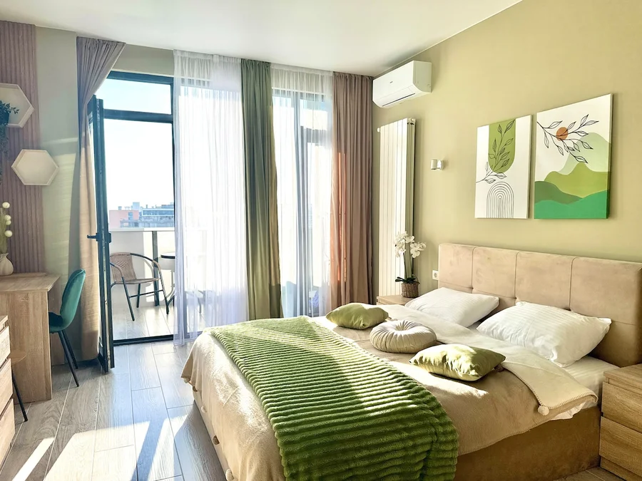 Студия Boho Sunset Studio с видом на море и горы, €177/сутки