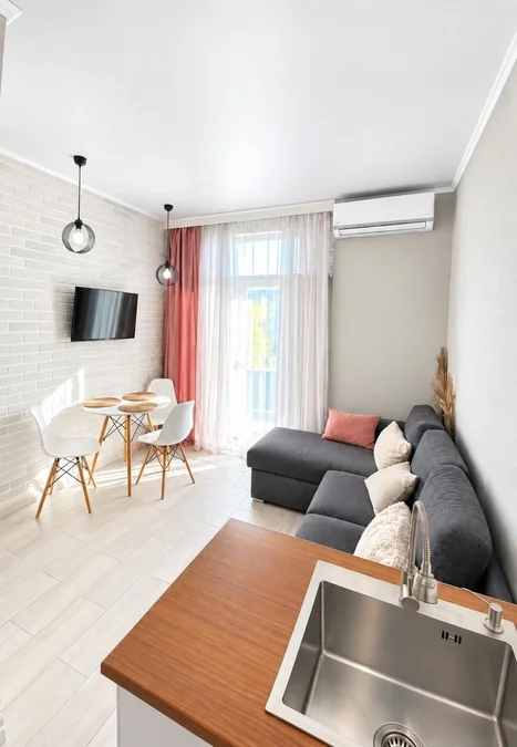 Invest Batumi: 2-комнатная, 48.0 м²