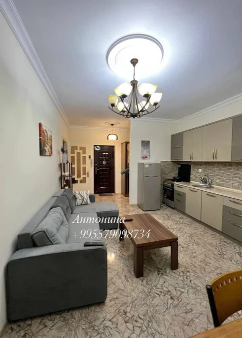 3-комнатная квартира с 2 спальнями, ул. Клдиашвили 14, $800