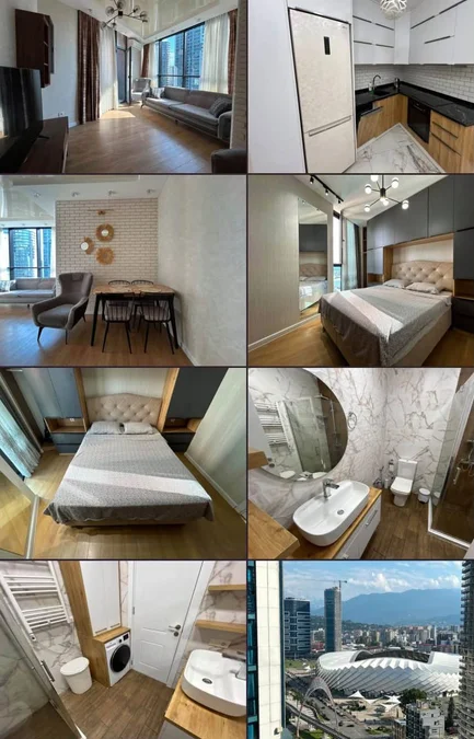 1+1 -$111000 DarTower Шартава АллеяГероев Батуми Грузия двухкомнатная квартира недвижимость