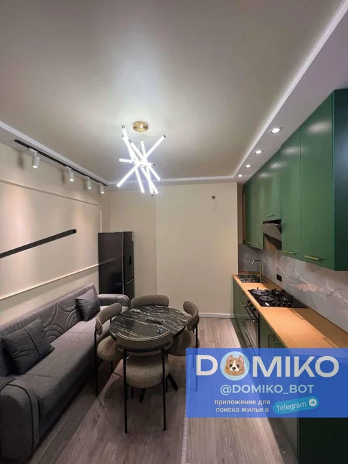 1+1 комнатная квартира площадью 57 м²